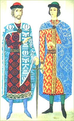 Костюм Киевской Руси X-XIV веков