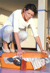 Как правильно сложить вещи в чемодан