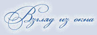 Взгляд из окна